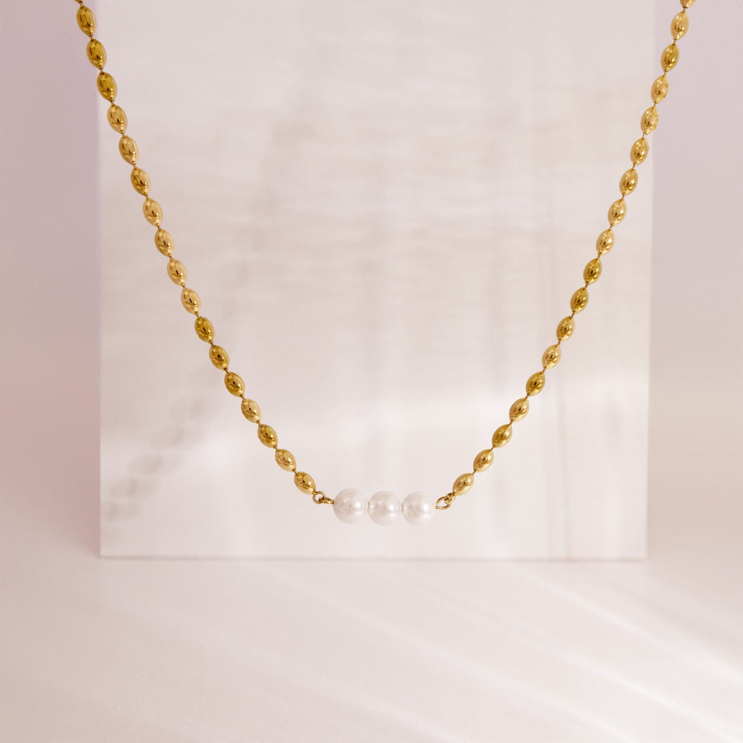 Summertime Vermeer | Classic Dewdrop Pearl Necklace