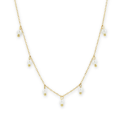 Pearl Cascade Necklace