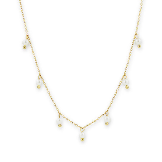 Pearl Cascade Necklace