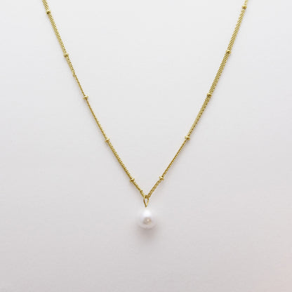 Summer Vermeer | Classic Satin Pearl Necklace