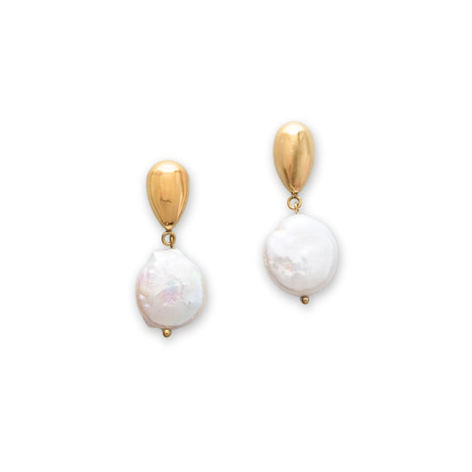 Morning Dew Pearl Earrings