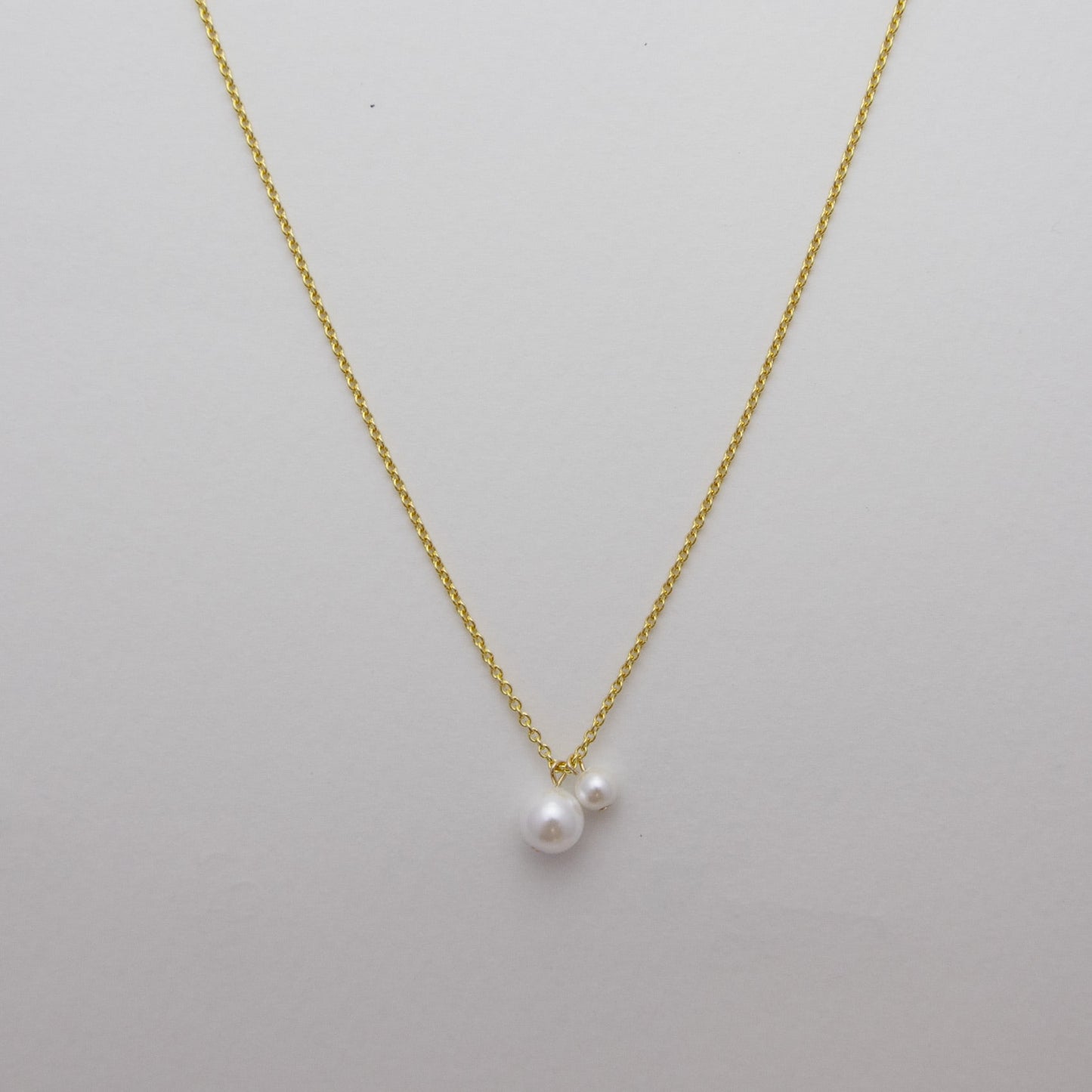 Summertime Vermeer | Dual Pearl Necklace