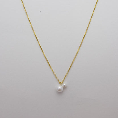 Summertime Vermeer | Dual Pearl Necklace