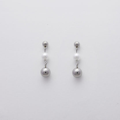 Summertime Vermeer | Pearl Stud- Small