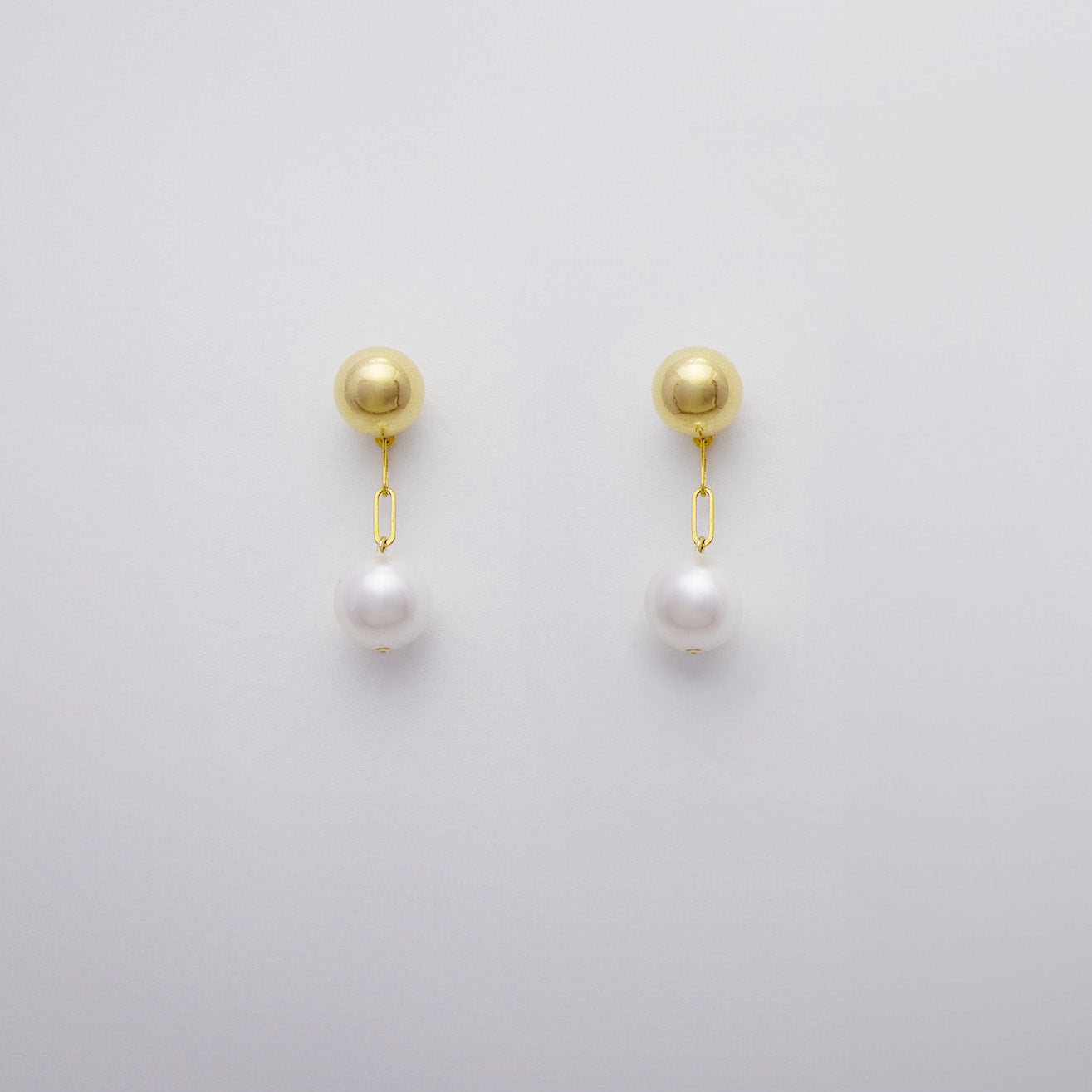 Summertime Vermeer | Modular Pearl Stud