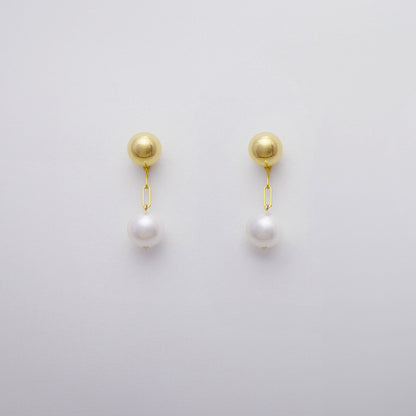 Summertime Vermeer | Modular Pearl Stud