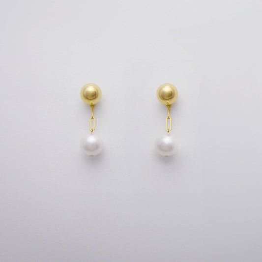 Summertime Vermeer | Modular Pearl Stud