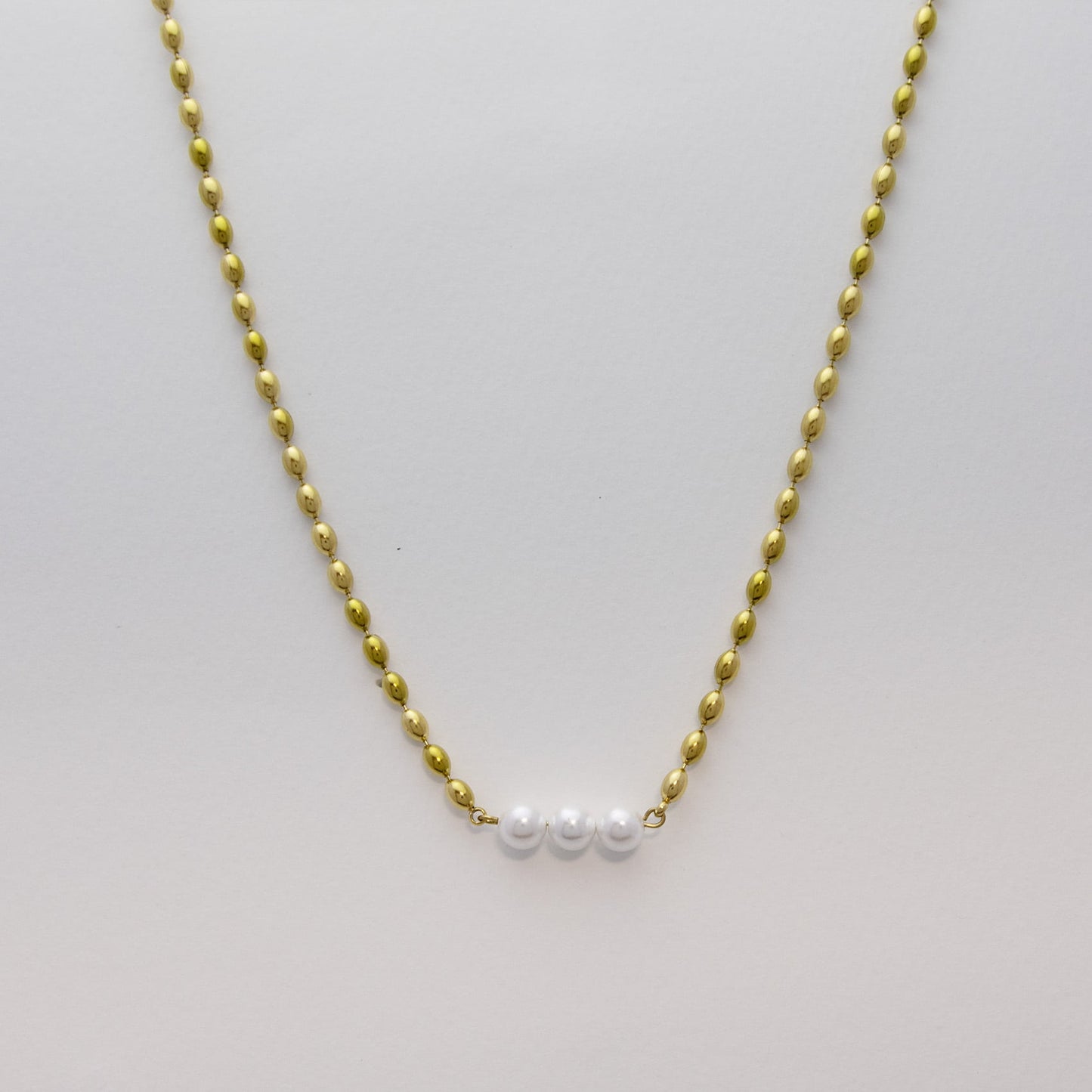 Summertime Vermeer | Classic Dewdrop Pearl Necklace