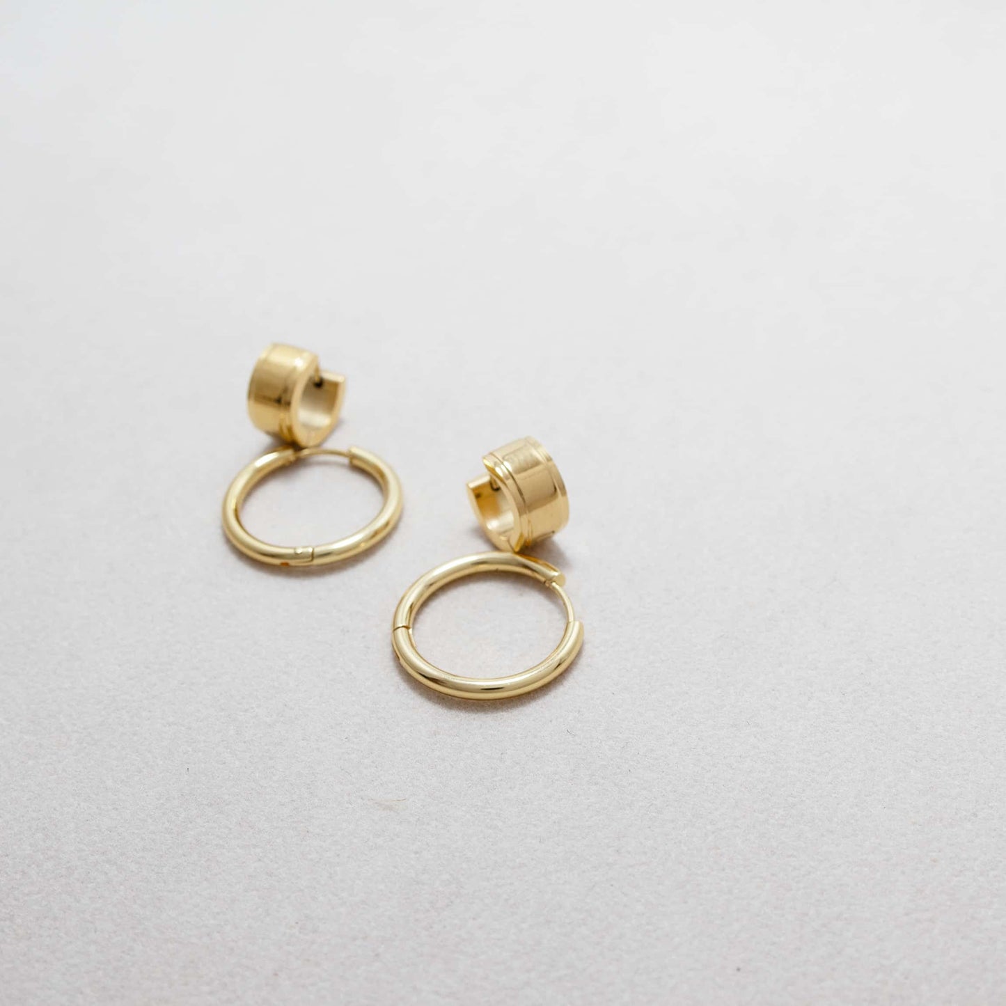 Eternal Link Hoop Earrings