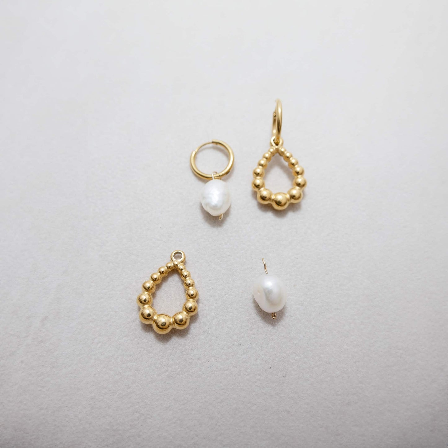 Summer Vermeer | Dual Meloday Pearl Earrings