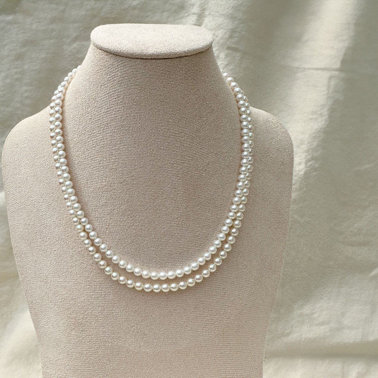 Lumière High-Luster Baby Pearl Necklace