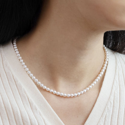 Lumière High-Luster Baby Pearl Necklace