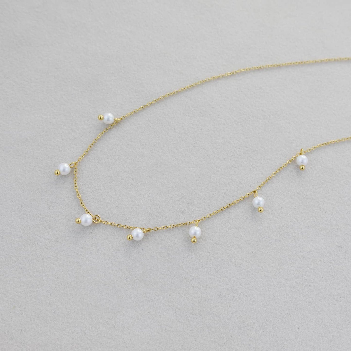 Pearl Cascade Necklace