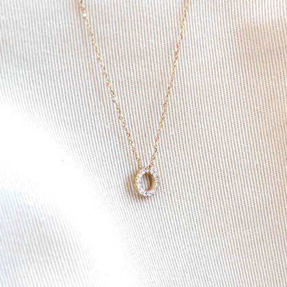 Rhythm Round Sparkle Pendant & Necklace