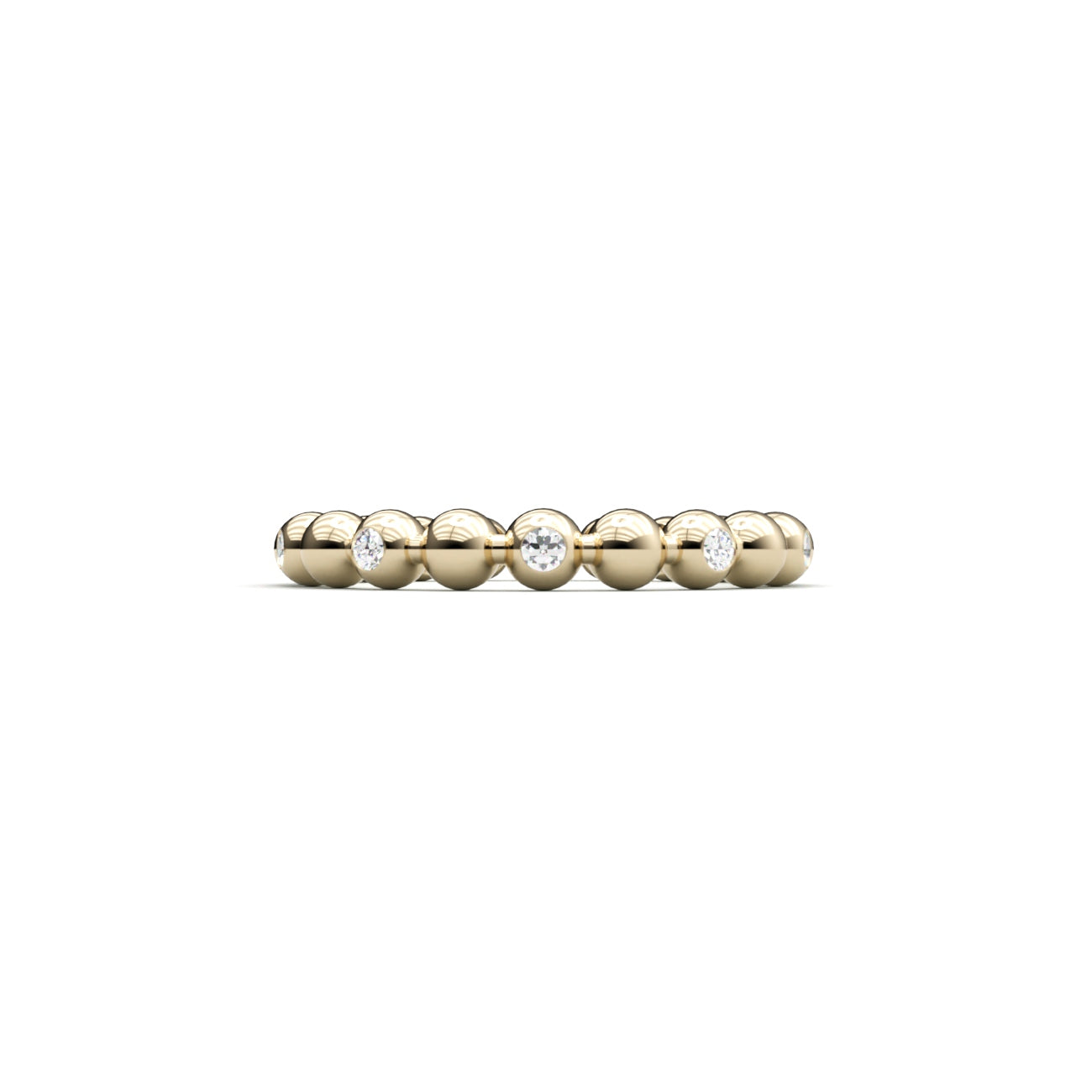 Vania Beaded Diamond Ring