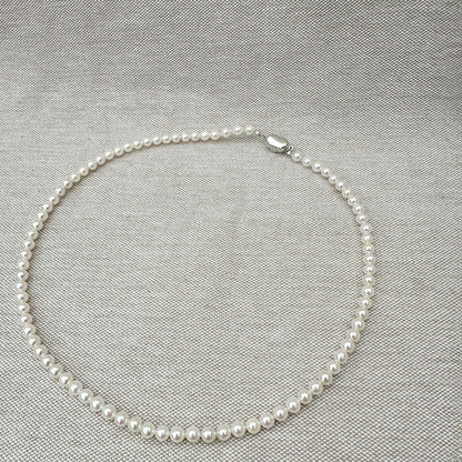 The Baby Akoya High-Luster Pearl Necklace 4.5-5mm, No color enhancement