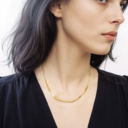 Herringbone necklace