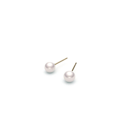 Greta Akoya Pearl Studs