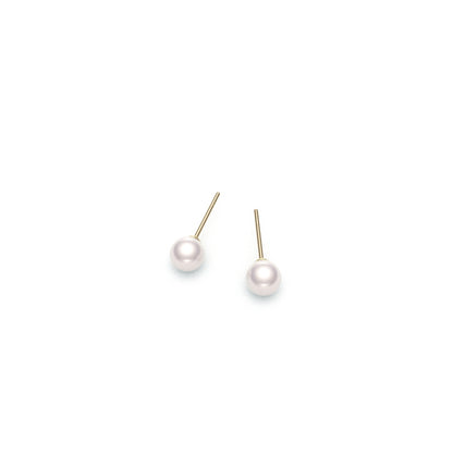 Greta Akoya Pearl Studs